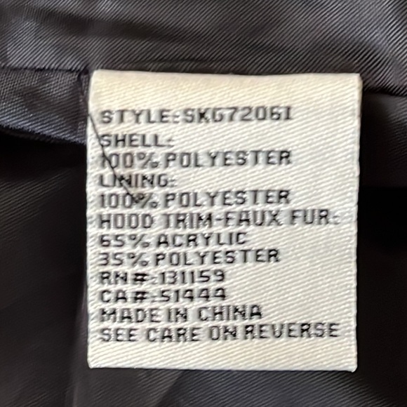 Sebby Girls Toddler faux wool winter coat 12M - Picture 11 of 11